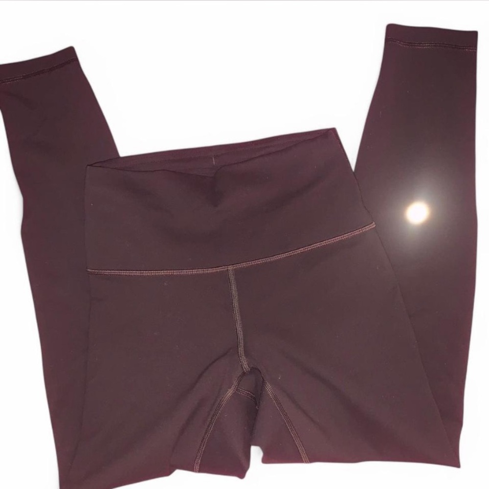 Lululemon Espresso Wunder Train High Rise Contour Legging Size 6
